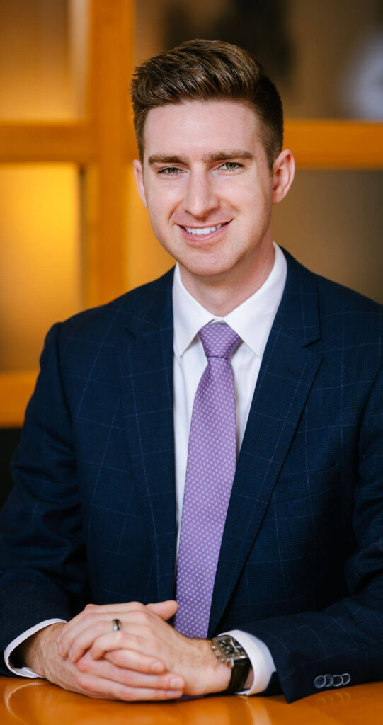 Connor Traut, Trial Attorney at the Eric Traut Law Firm.